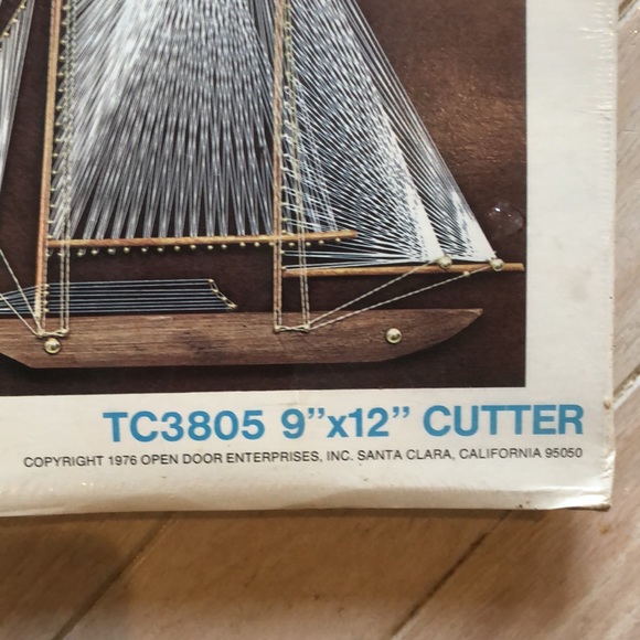 OpenDoor String Art TC3805 Cutter Tall Ship - Picture 3 of 4